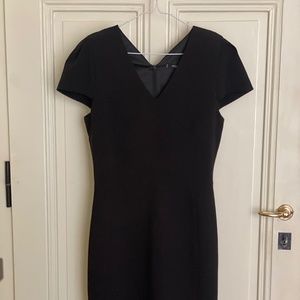 Mango work dress in black